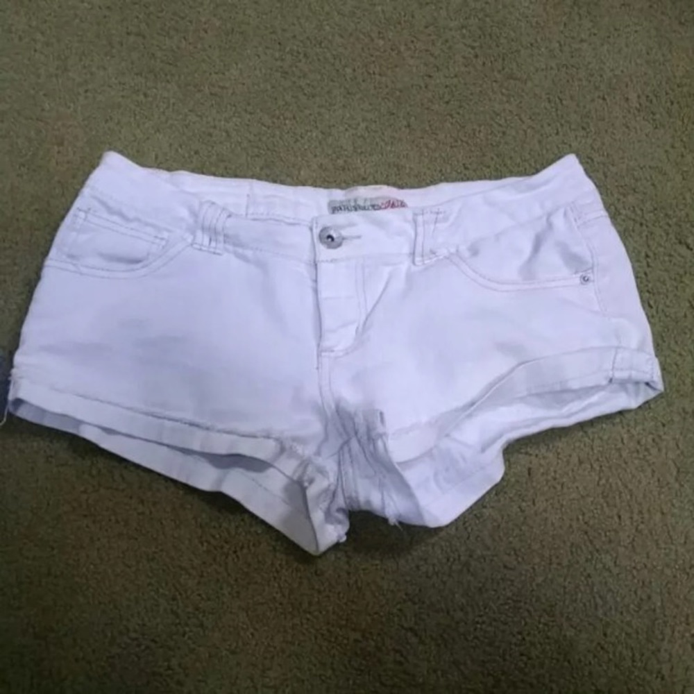White Shorts